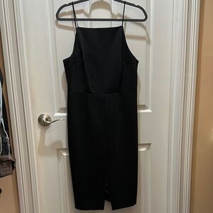 Elegant Black Sleeveless Dress